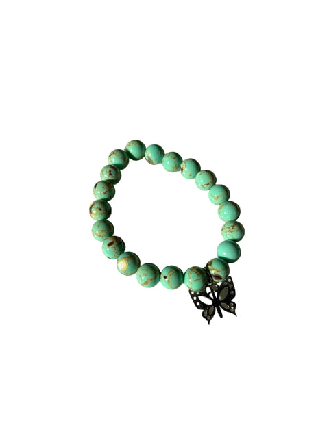Agate and Seashell Bracelets