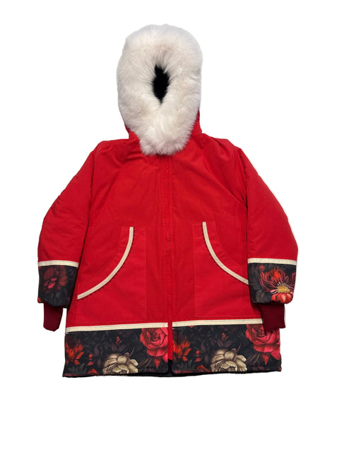 Parka with White Fox Fur