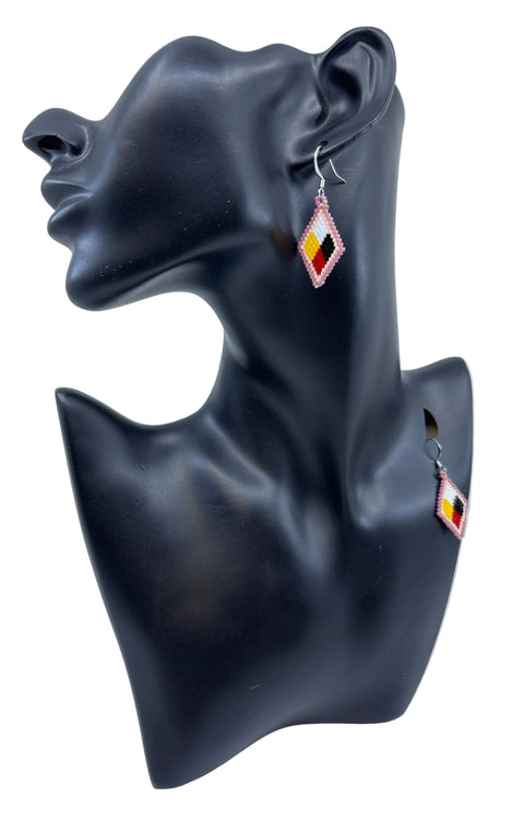 Medicine Wheel Delica Earrings
