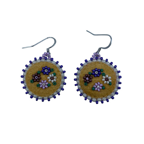 Double Sided Beaded Earrings