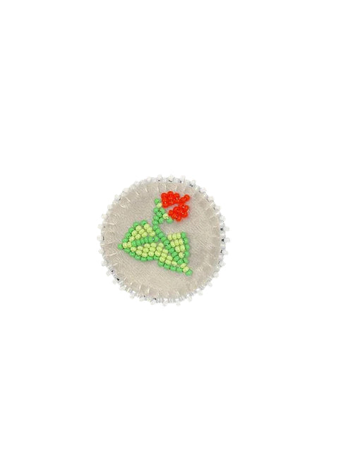Beaded Brooch