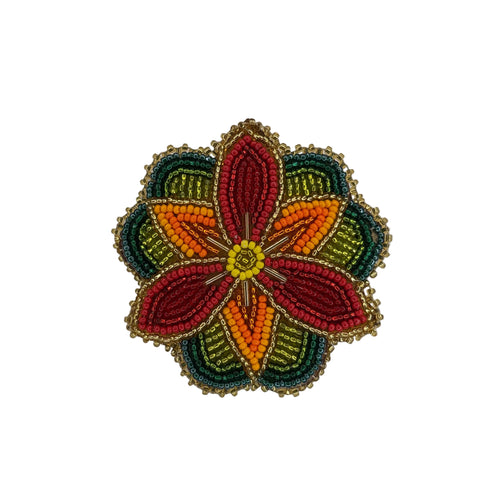 Handcrafted Beaded Hair Barrettes by Amy