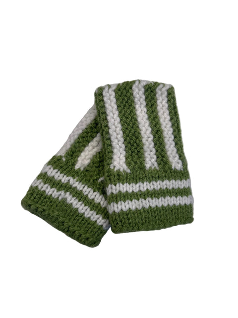 Kids' Knit Wrist Warmers, Assorted Colours