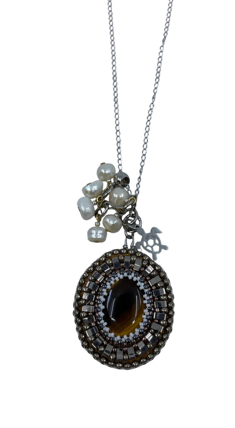 Ember Turtle Necklace