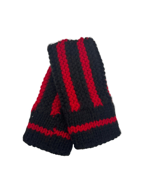 Kids' Knit Wrist Warmers, Assorted Colours