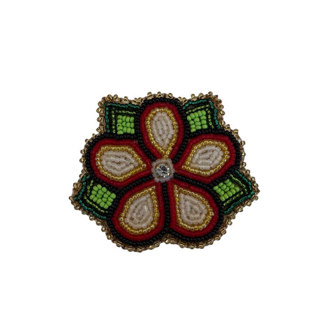 Handcrafted Beaded Hair Barrettes by Amy