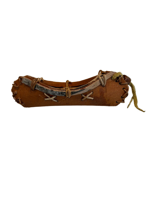 Miniature Birch Bark Canoe