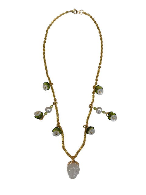 Strawberry Pearl Necklace