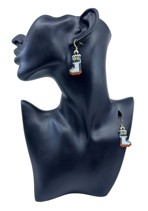 Mukluk Earrings