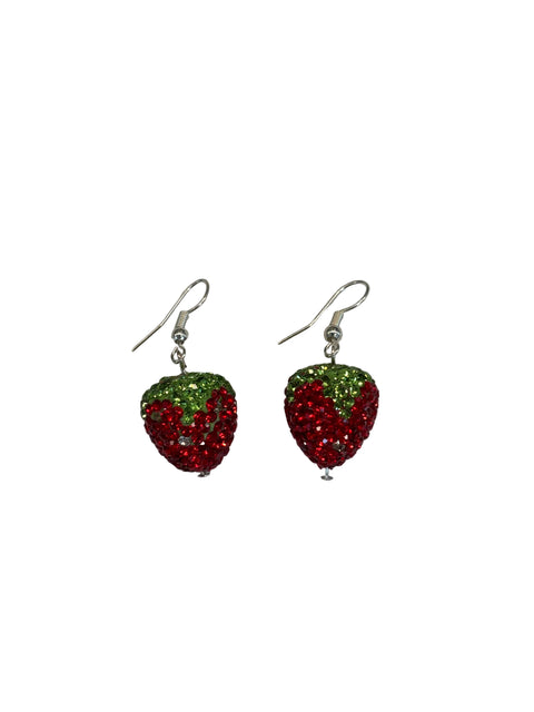 Strawberry Bling Earrings
