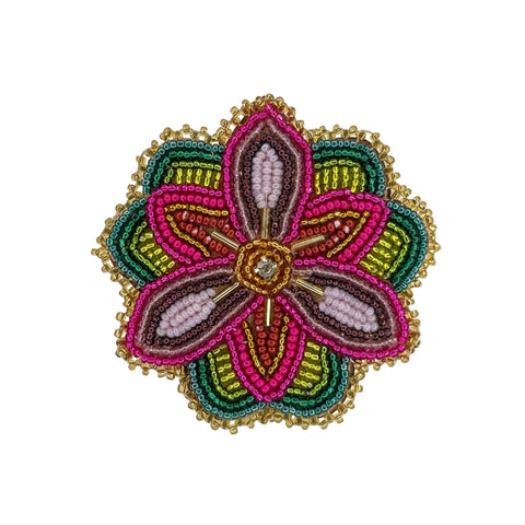 Handcrafted Beaded Hair Barrettes by Amy