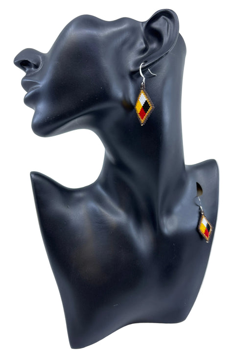 Medicine Wheel Delica Earrings