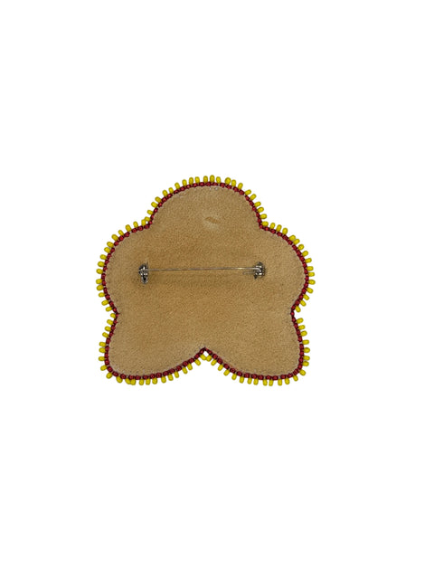 Floral Beaded Brooches by Naomi