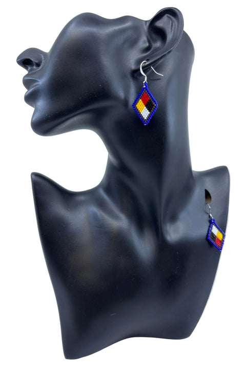 Medicine Wheel Delica Earrings