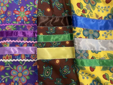 Assorted Ribbon Skirts - Cecile Happyjack, Waswanipi