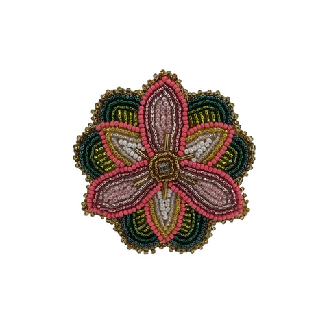 Handcrafted Beaded Hair Barrettes by Amy