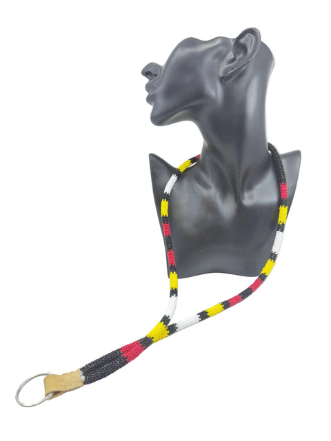 Hand-Beaded 18" Lanyard by Emily