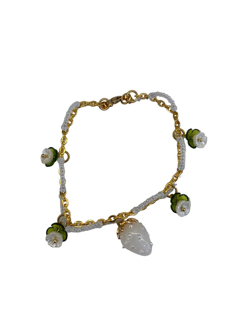 Strawberry Pearl Bracelet