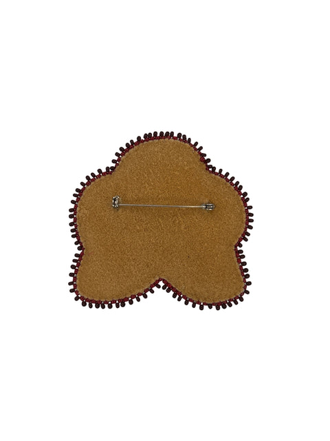 Floral Beaded Brooches by Naomi