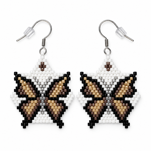 Beaded Earrings by Lilian F. Sam