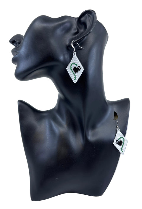 Delica Earrings 2"-3"