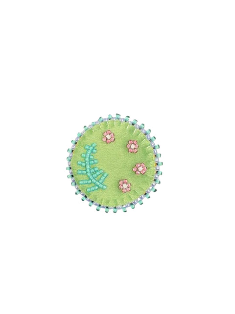 Beaded Brooch
