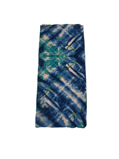 Blue Floral Fabric Needle Case