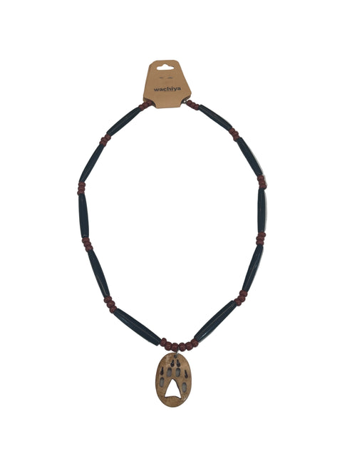 Necklace Pipebone Bear paw