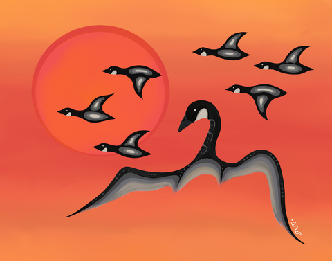 The Homeward Journey Print Series