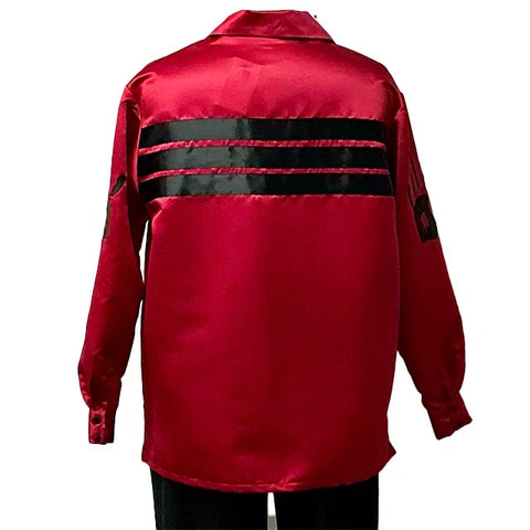 MMIW Ribbon Shirt – Red & Black Hand Design