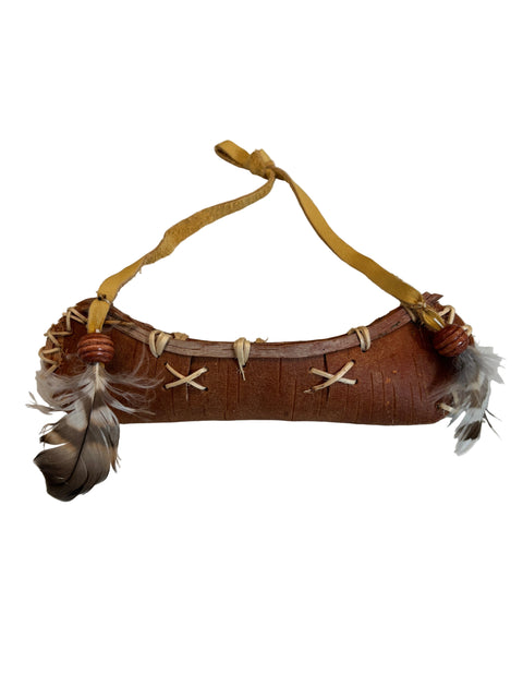 Miniature Birch Bark Canoe