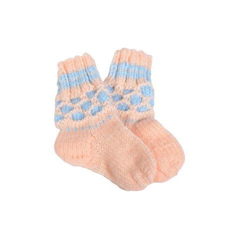 Baby knitted socks