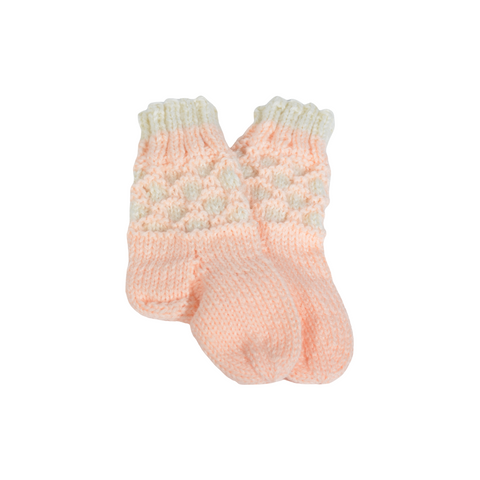 Baby knitted socks