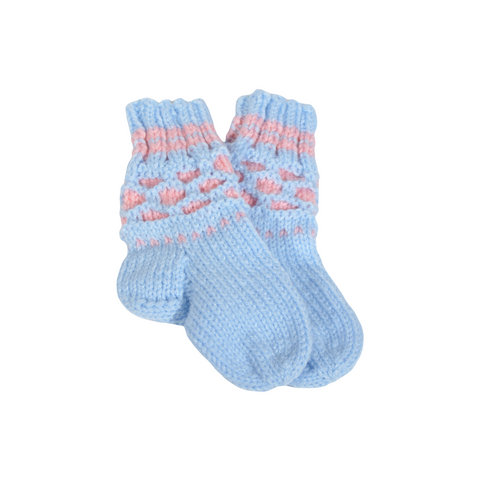 Baby knitted socks