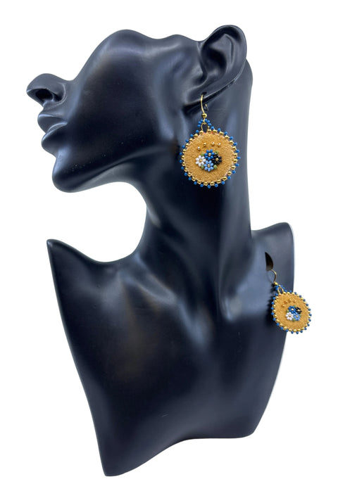 Double Sided Moosehide Earrings
