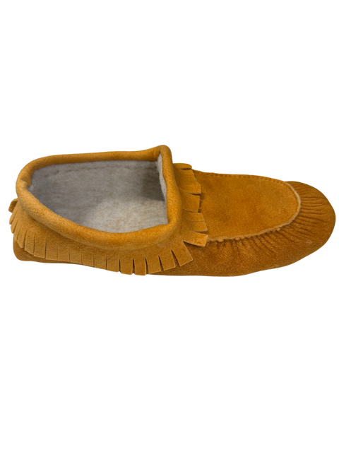 Men's Handmade Moccasins – Smoked Moose-Hide