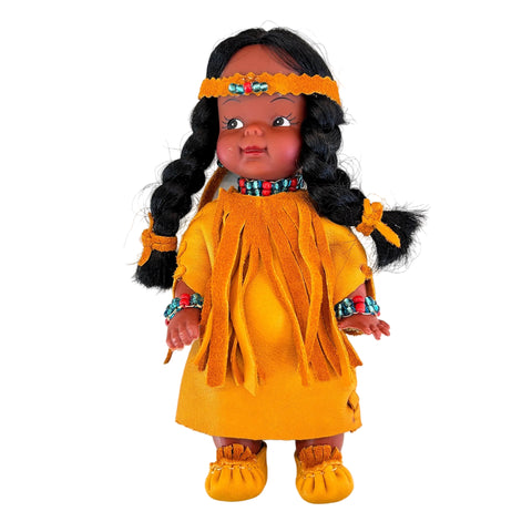 Hand-Sewn Deer Hide Doll