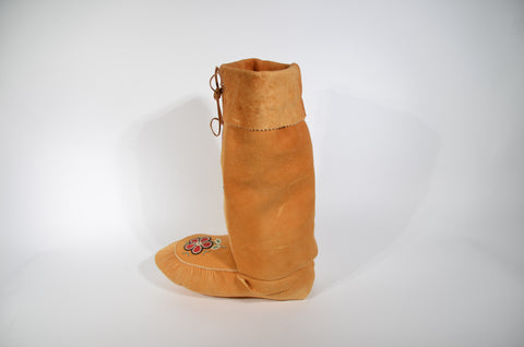 Mukluks Handmade Beaded Moosehide Boots