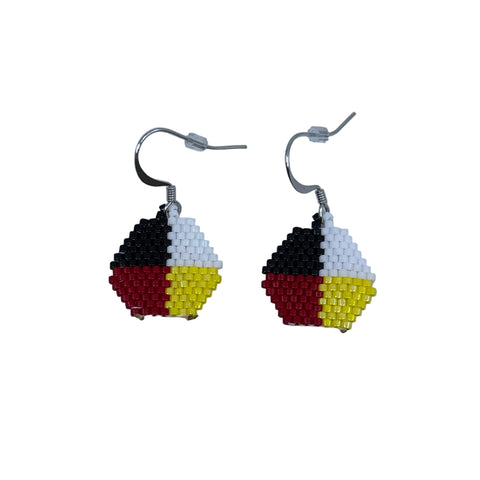 Medicine Wheel Delica Earrings