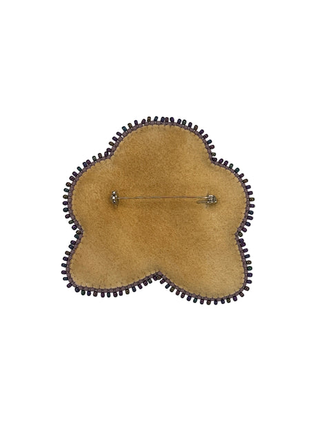 Floral Beaded Brooches by Naomi