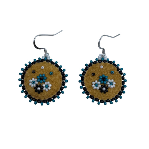 Double Sided Beaded Earrings