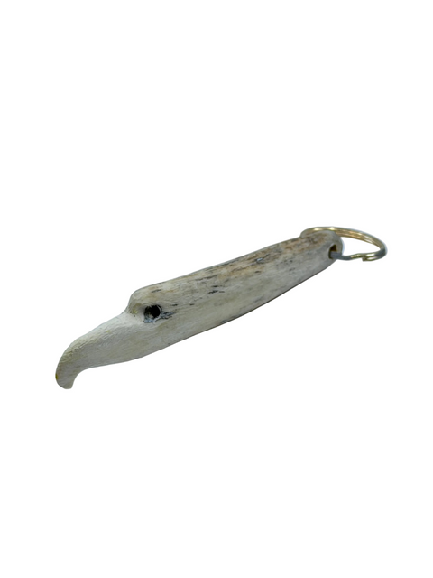 Moose Antler Key Chain - Eagle Head