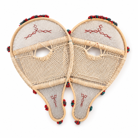Men’s Large Beavertail Snowshoes – David Bosum Sr.