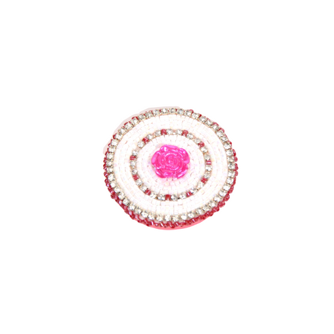 Pink Flower Pop Socket