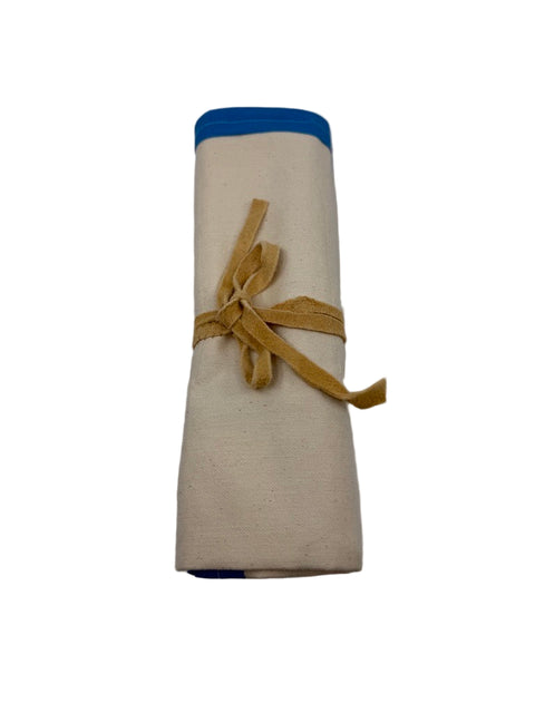 Handmade Fabric Utensil Roll – Complete Cutlery Set