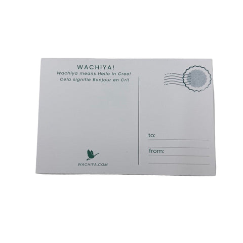 Wachiya Postcard – Winter Forest Edition