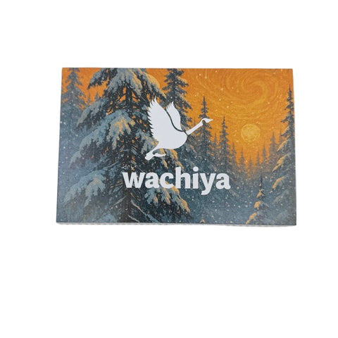 Wachiya Postcard – Winter Forest Edition
