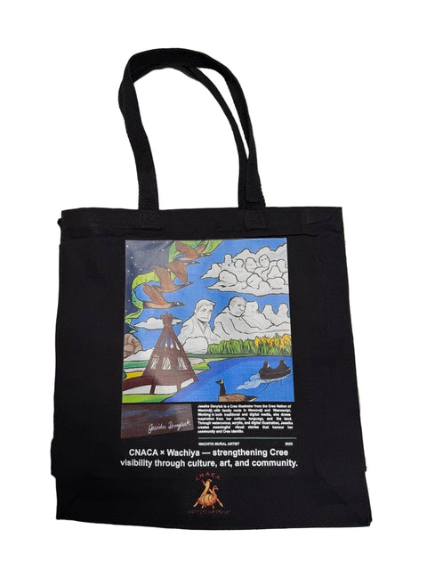 Wachiya Mural Artist Tote Bag — Jessika Danyluk Edition (2025 Launch)