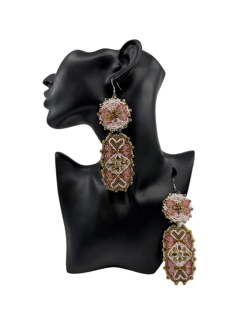 Crystal Beaded Earrings – Ironstar Co