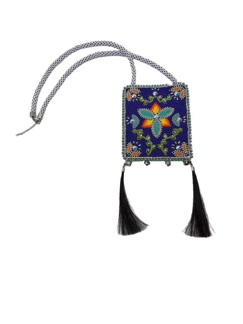 Beaded Rectangle Medallion & Card Holder | Ironstar Co